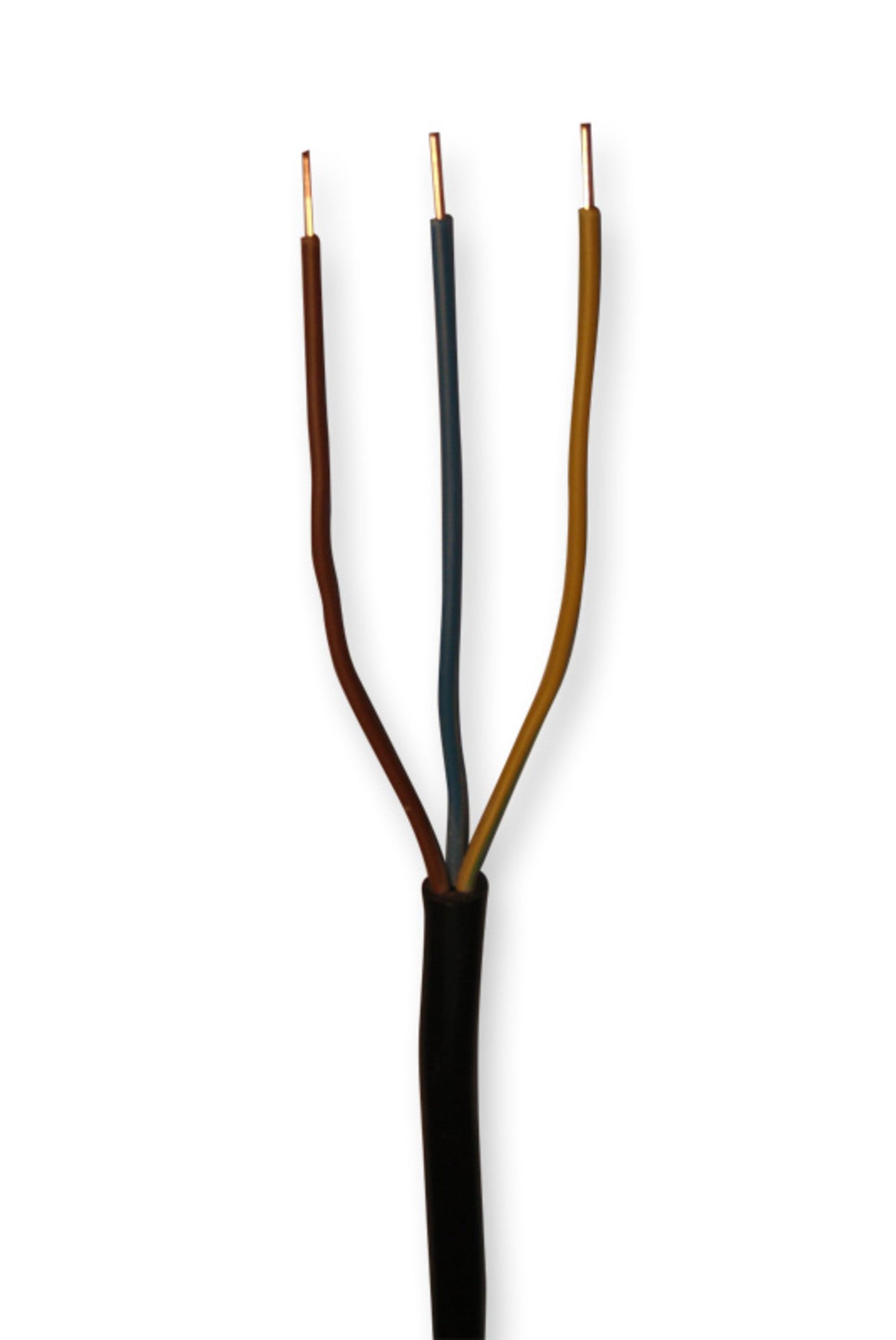 Kabel ziemny YKY 3x4 mm2 0,6/1kV 1m