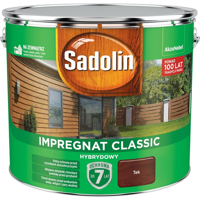 Impregnat hybrydowy Sadolin Classic tek 9l