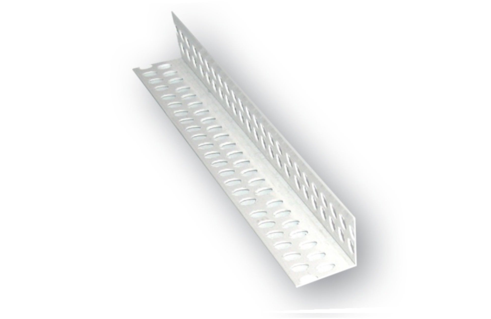 Narożnik PCV perforowany 23x23 mm 2.5 m 0