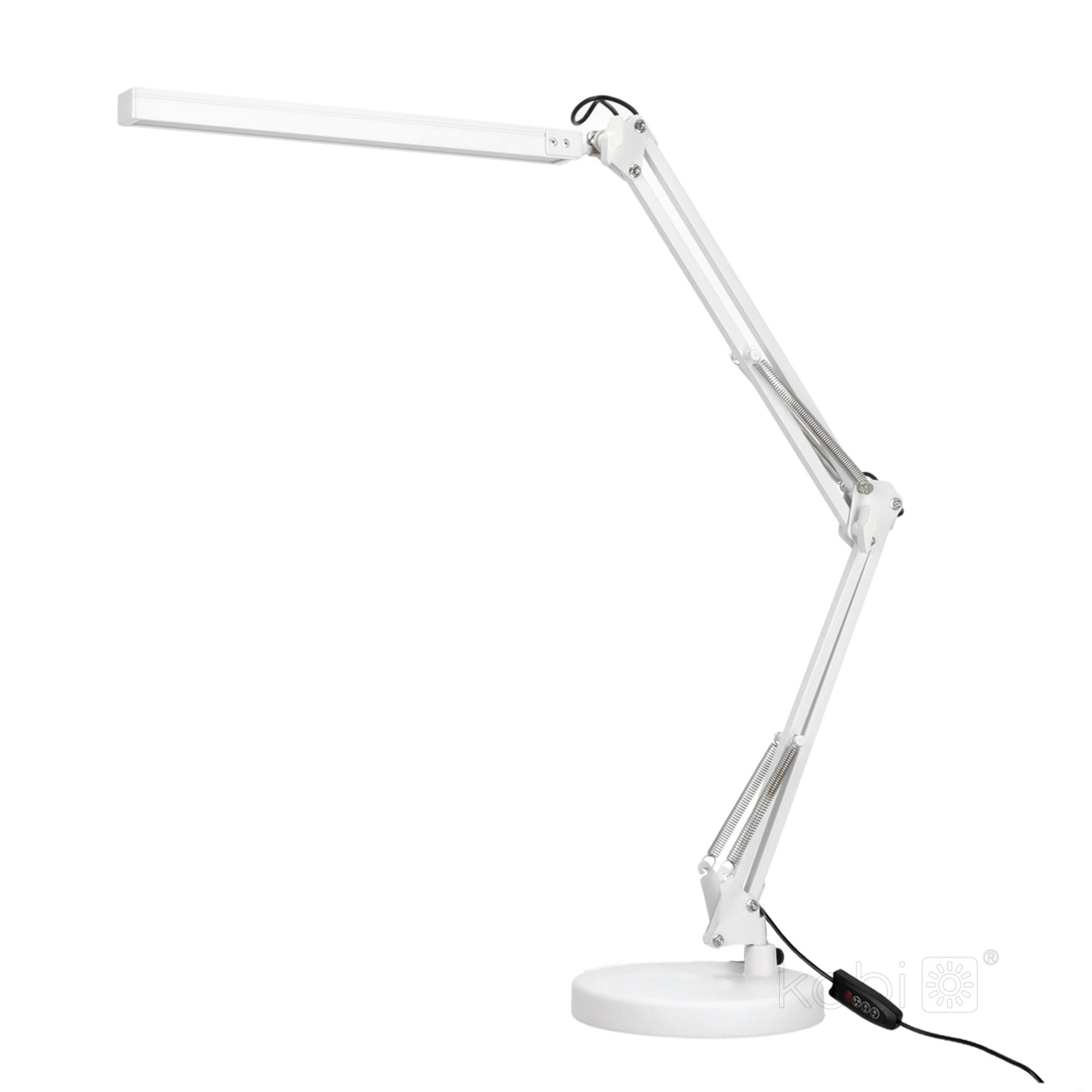 Lampka biurkowa Led Tenuix 14W 800lm USB-A ściemnialna biała 1