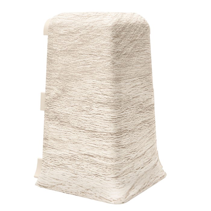 Narożnik zewnętrzny do listew przypodłogowych Esquero Duo 652 115x55x21mm Dąb Arktyczny