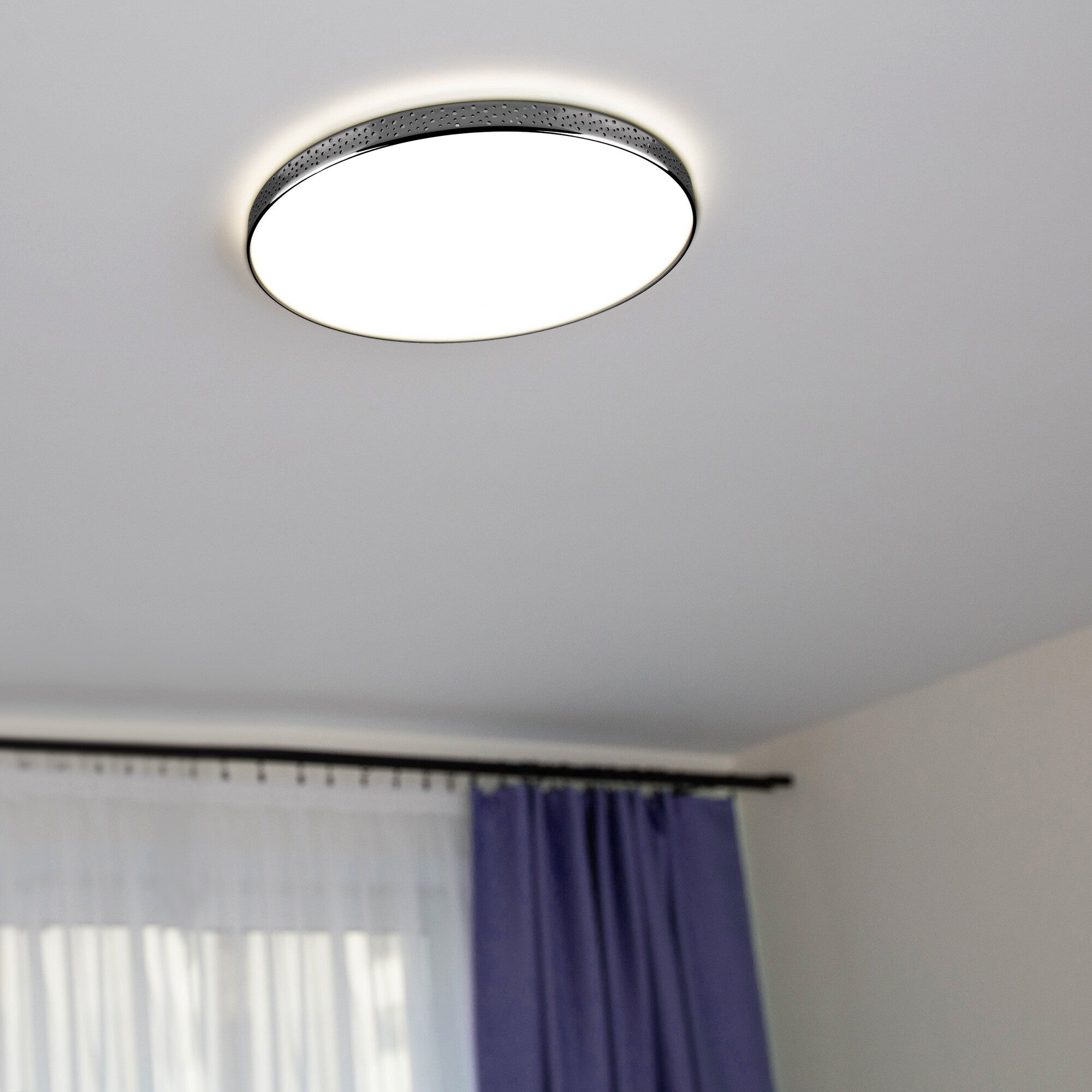 Plafon LED Moon 18W 1850 lm IP44 chrom 4
