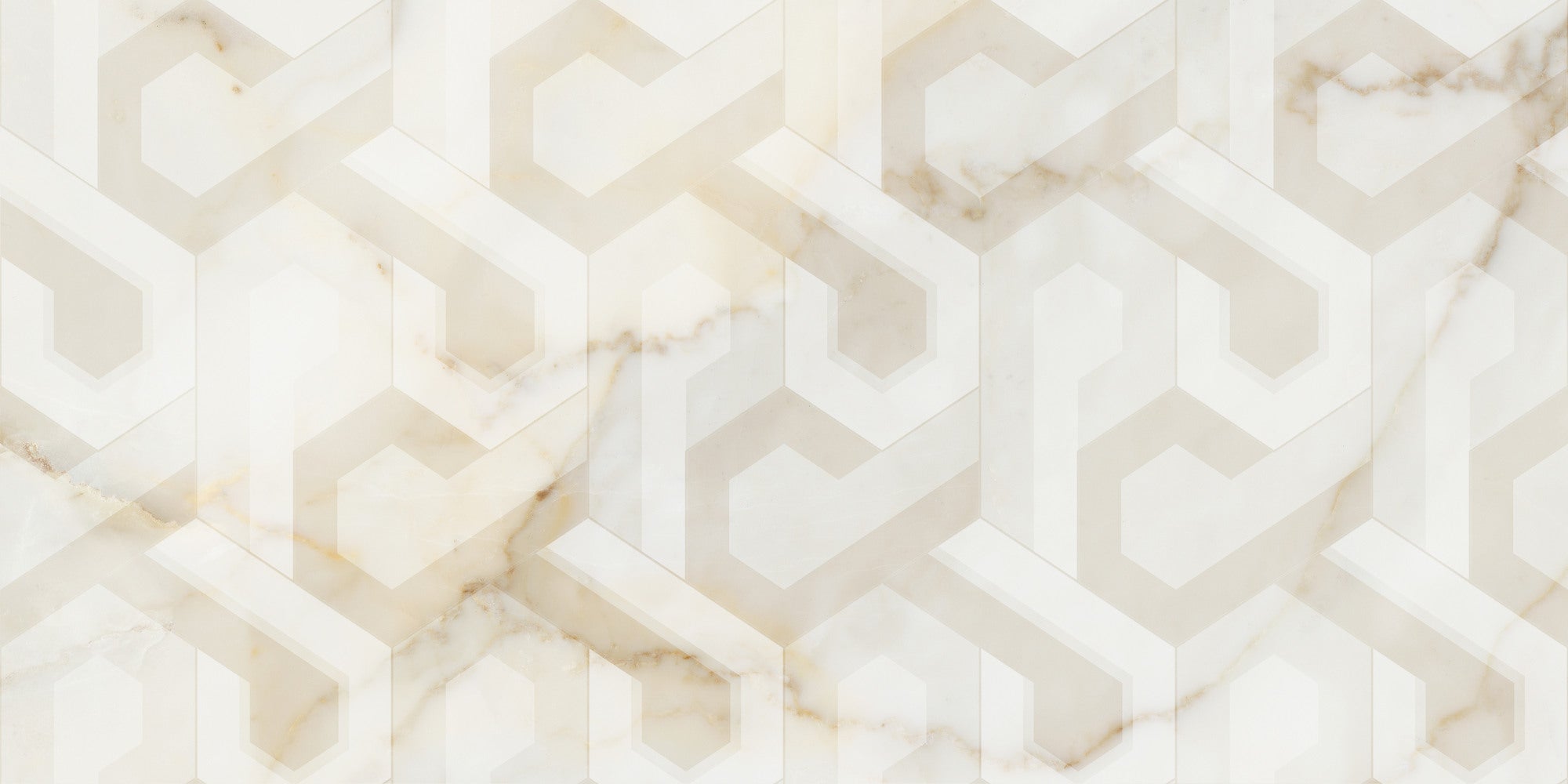 Płytka ścienna Joyfull Gold Geo 30x60 cm 1.8 m2 1