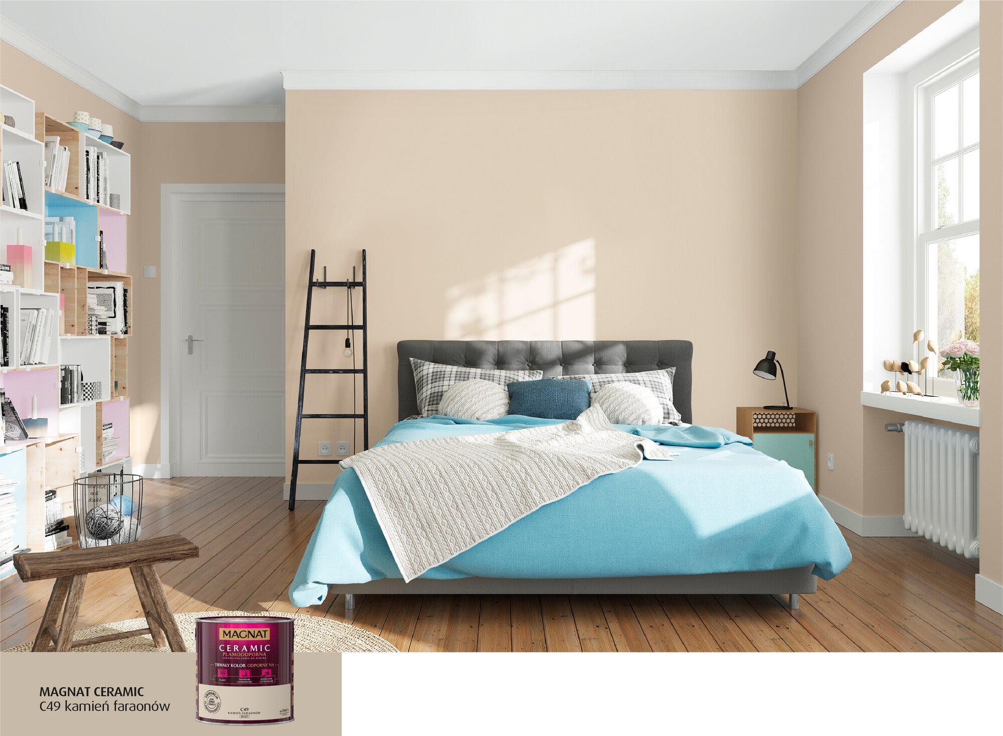 Farba Magnat Ceramic kamień faraonów 2,5l 1