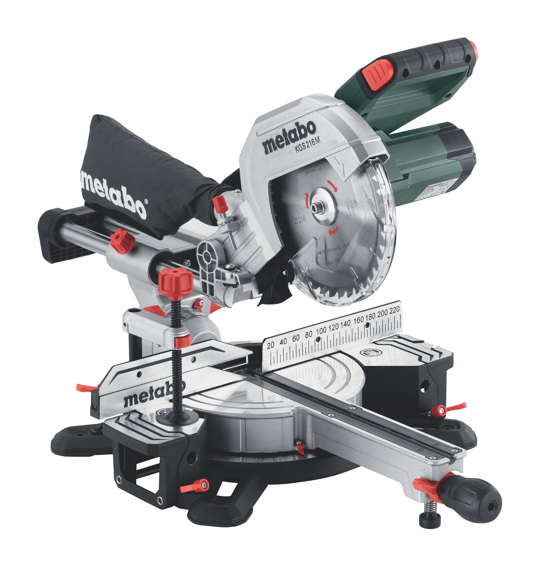Pilarka ukosowa z posuwem 1500W 216 mm KGS 216 M Metabo