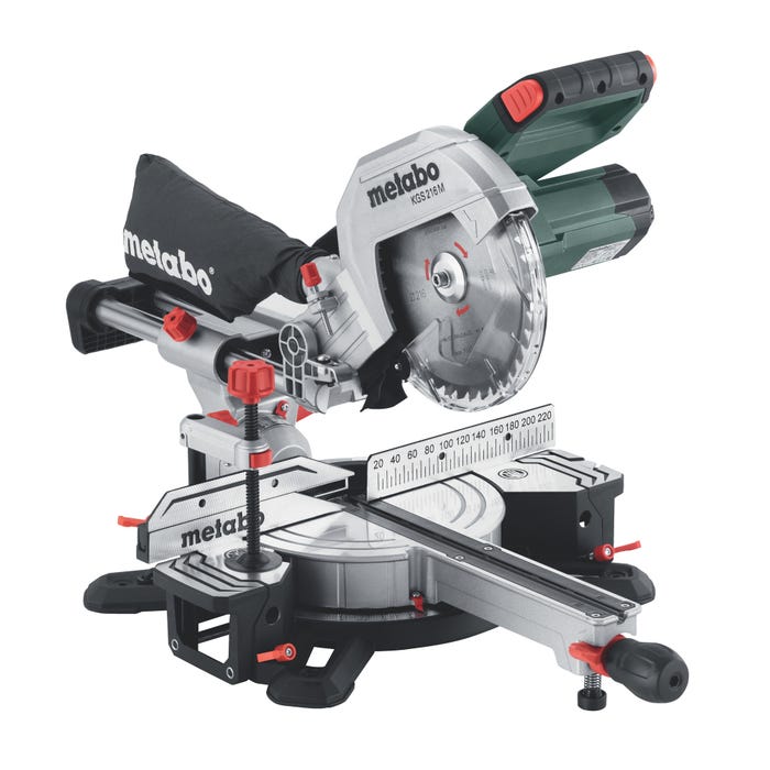 Pilarka ukosowa z posuwem 1500W 216 mm KGS 216 M Metabo
