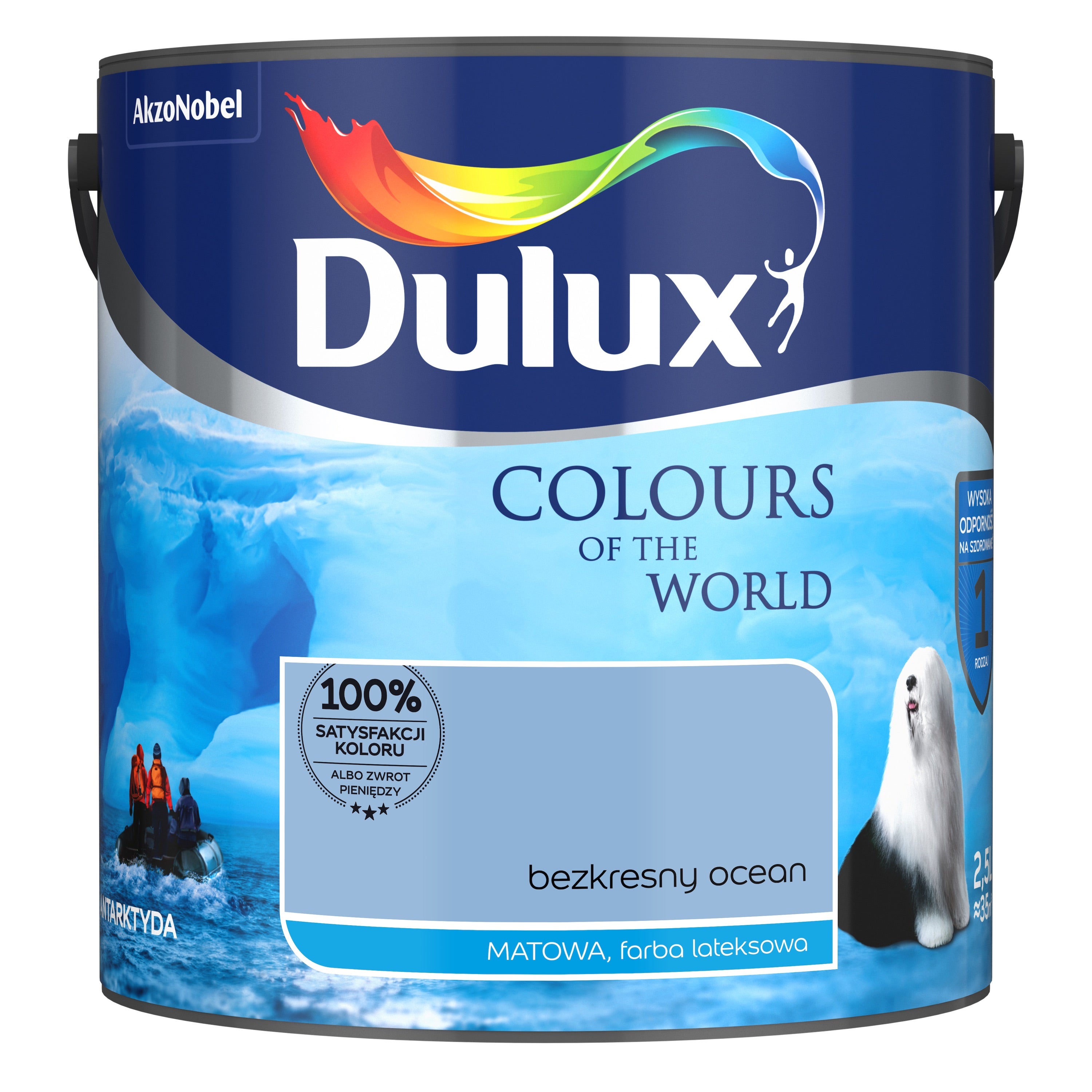 Farba Dulux Kolory Świata bezkresny ocean 2,5l