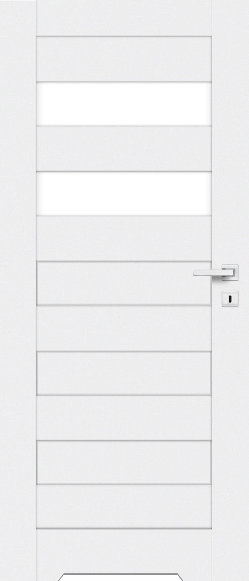 Skrzydło łazienkowe Beta 80 lewe biały 0