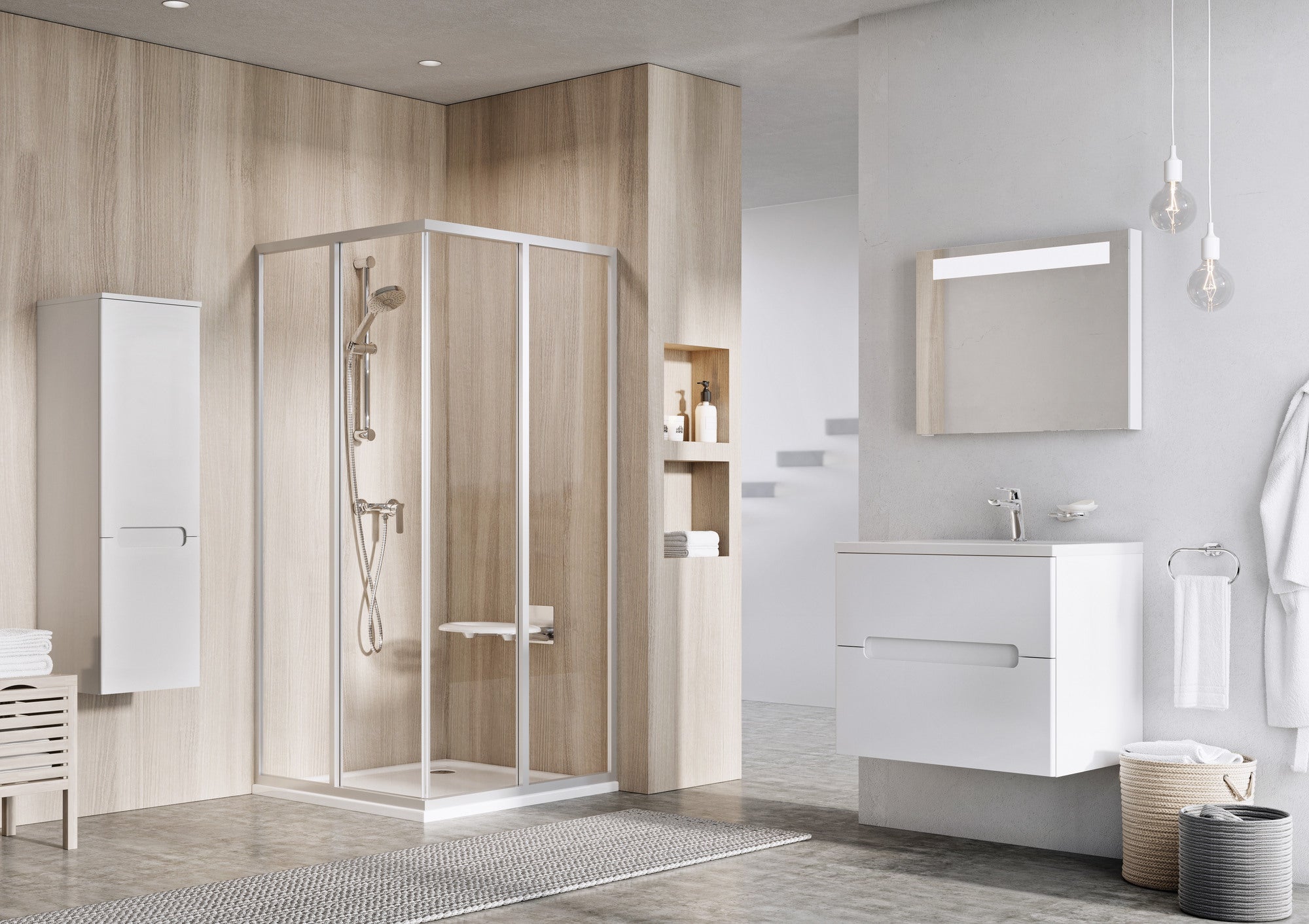 Kabina prysznicowa Ravak Supernova  75 cm 