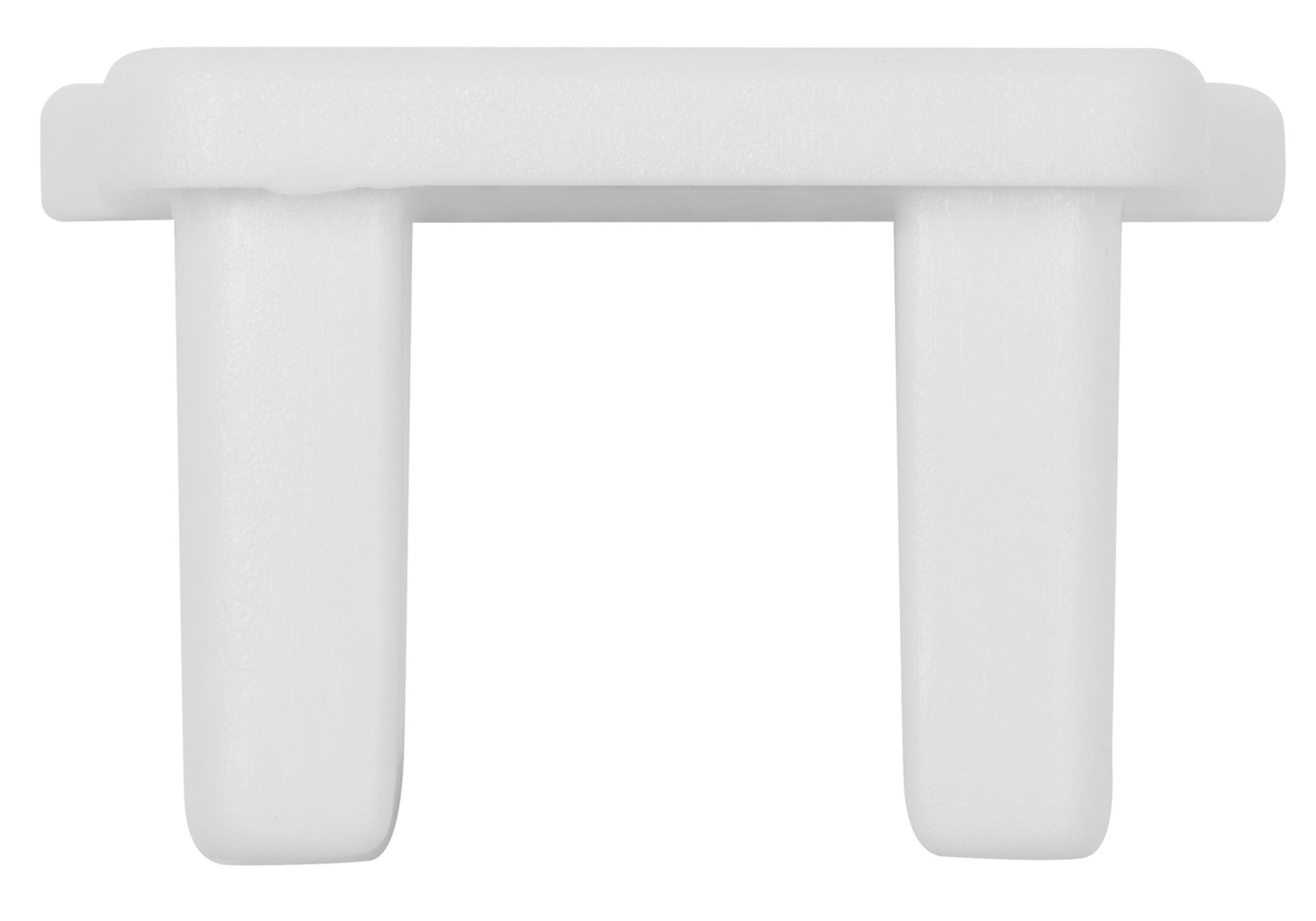 Zaślepka szyny karniszowej biała (2 szt.) 