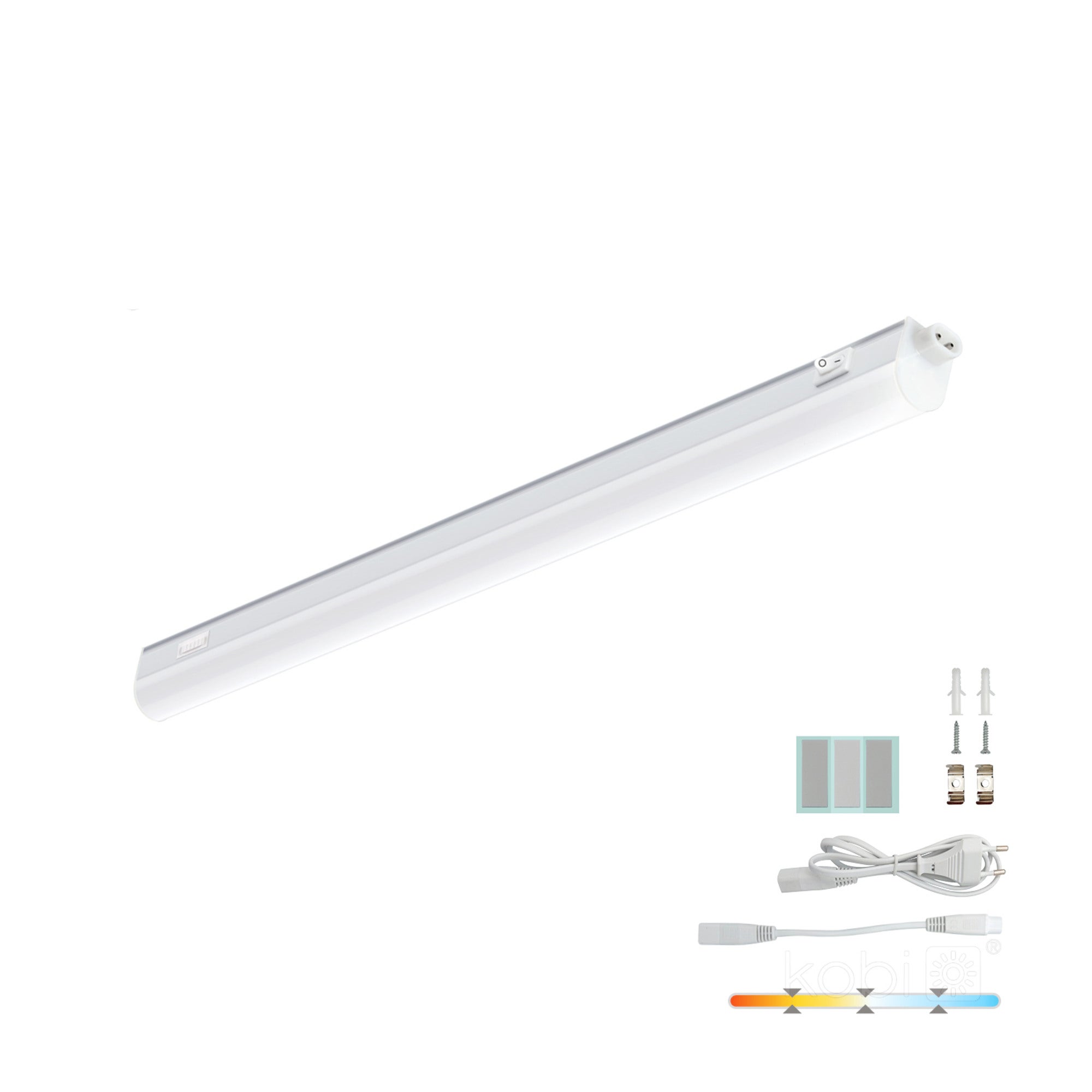 Oprawa meblowa LED WL 8W 800lm 3CCT 60cm z włącznikiem