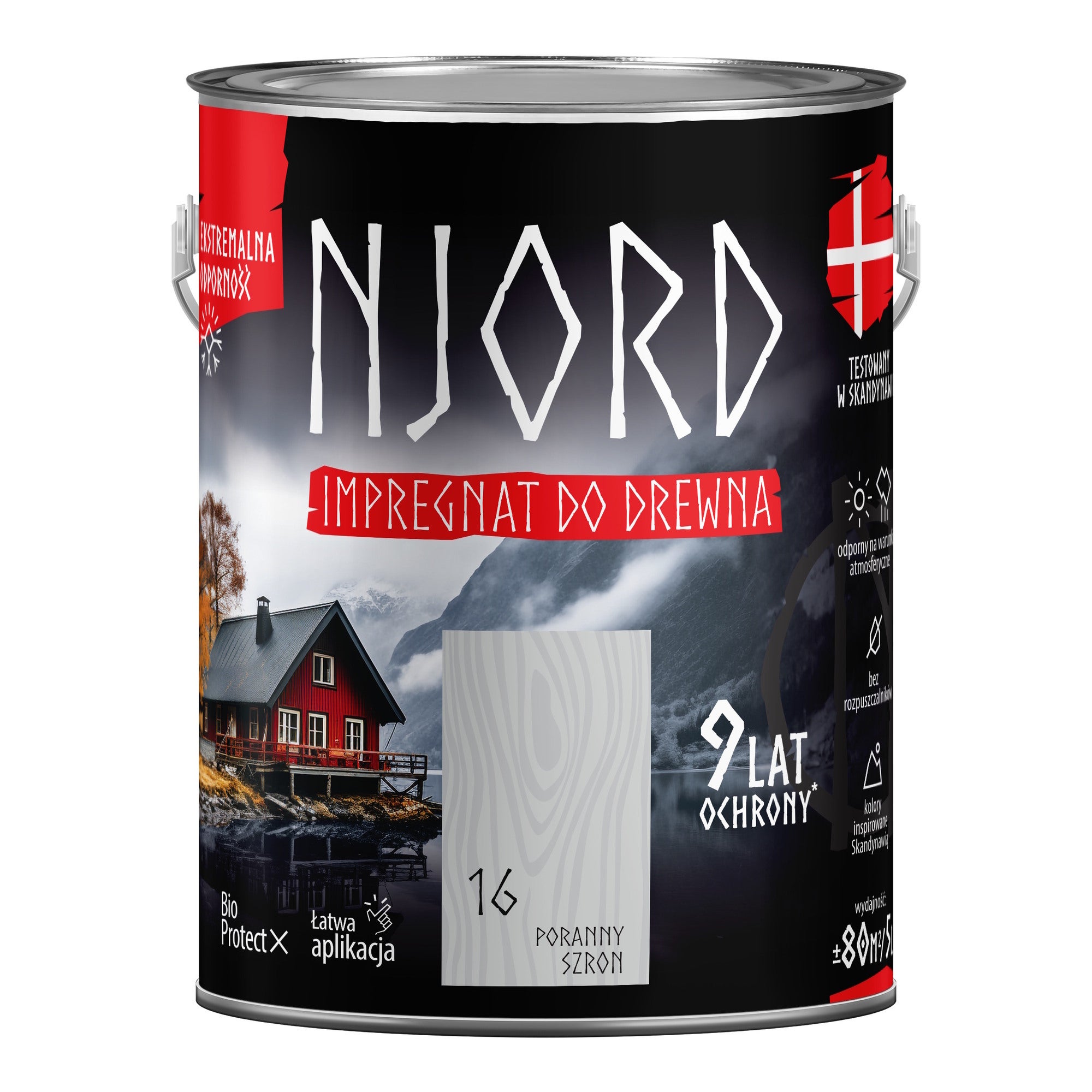 Njord impregnat do drewna poranny szron 5L 0