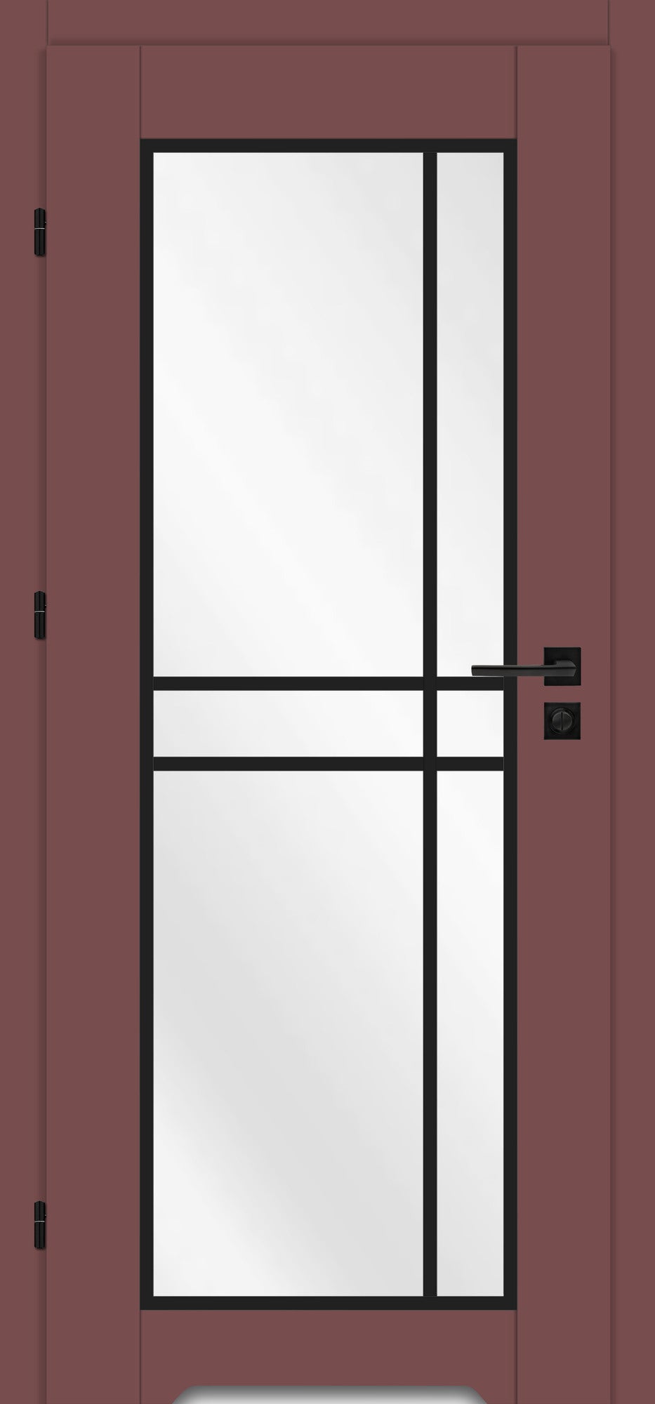 Skrzydło łazienkowe Piano 50 80 lewe clay