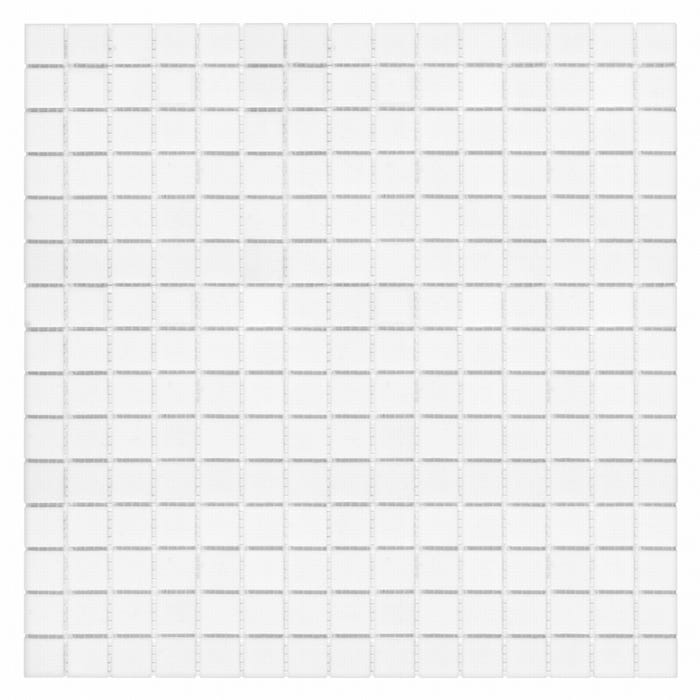 Mozaika szklana Q white 32.7x32.7 cm