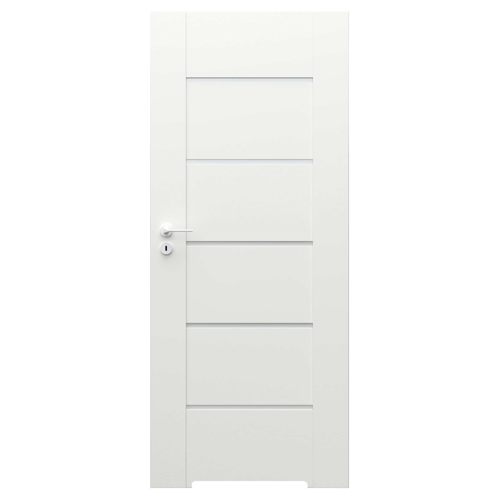 Skrzydło łazienkowe Verte Premium E2 80 cm prawe biały 0