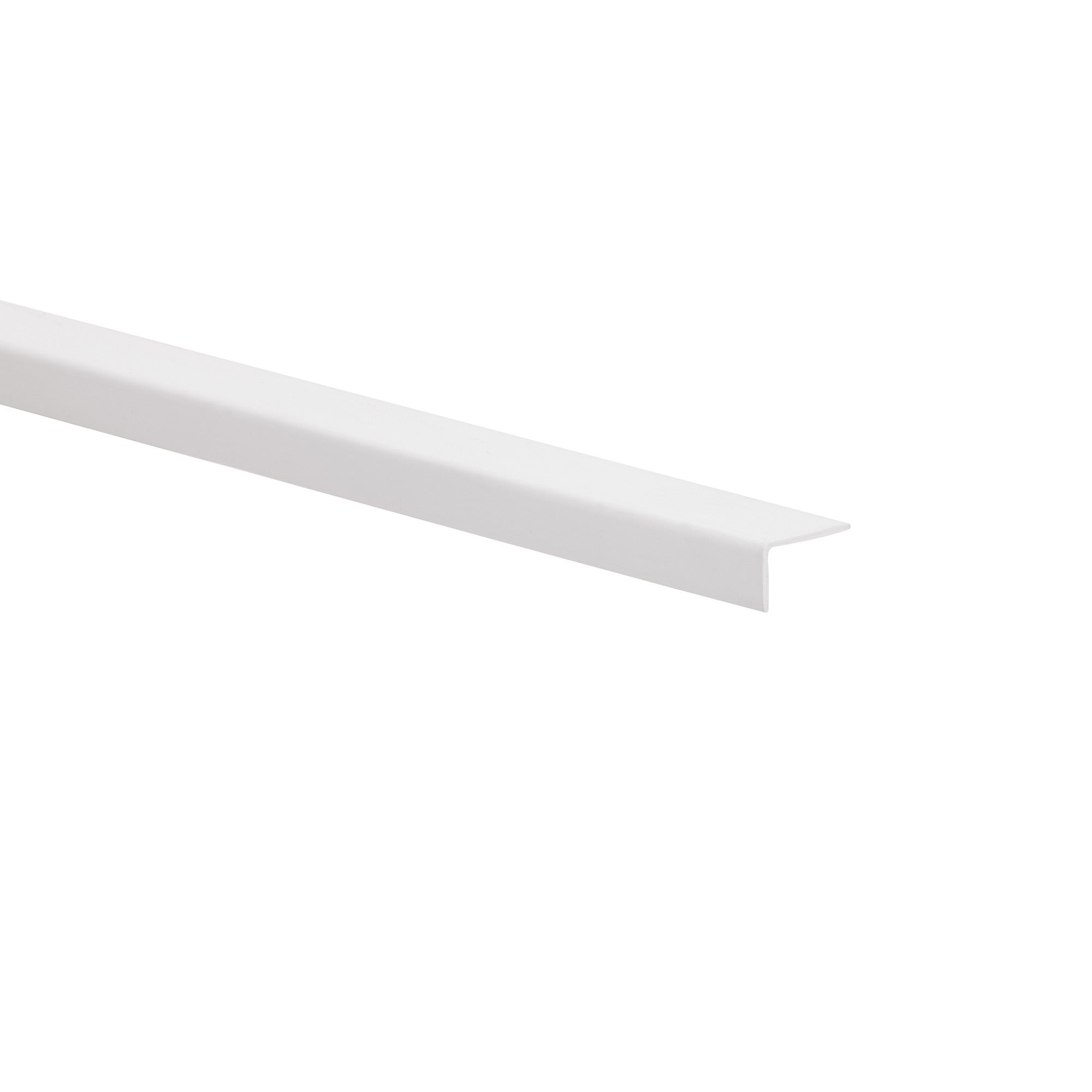 Kątownik PCV biały 20x10x1.1mm 2.6m