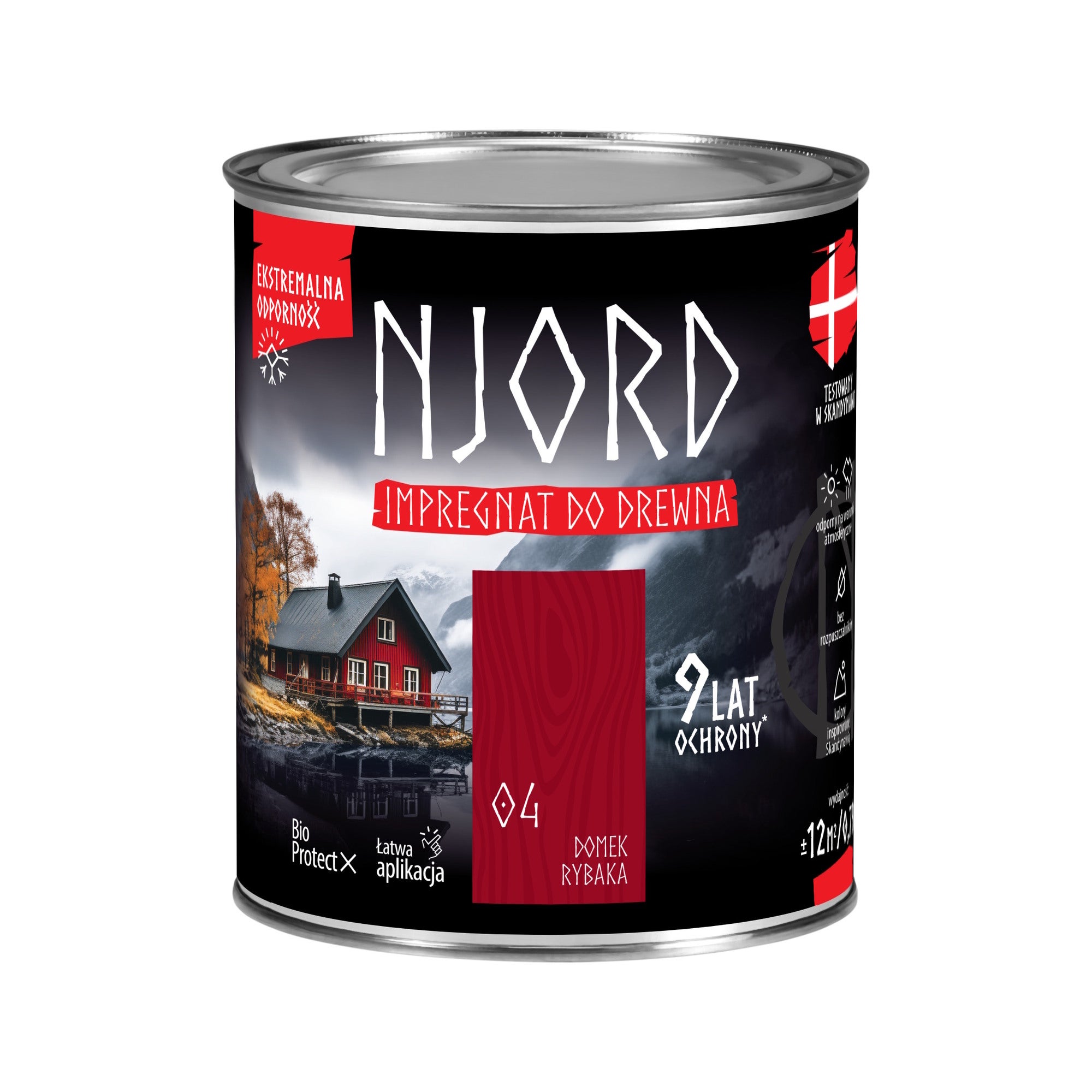 Njord impregnat do drewna domek rybaka 0,75L 0