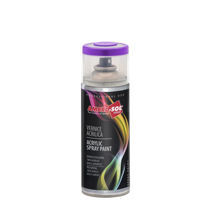 Spray Lakier akrylowy Ambro-Sol niebieski liliowy RAL4005 400ml