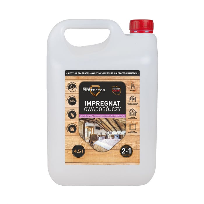 Impregnat do drewna Protector owadobójczy 4,5l