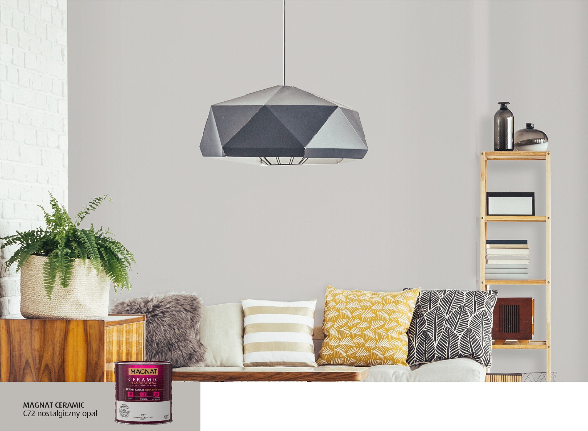 Farba Magnat Ceramic nostalgiczny opal 2,5l 1