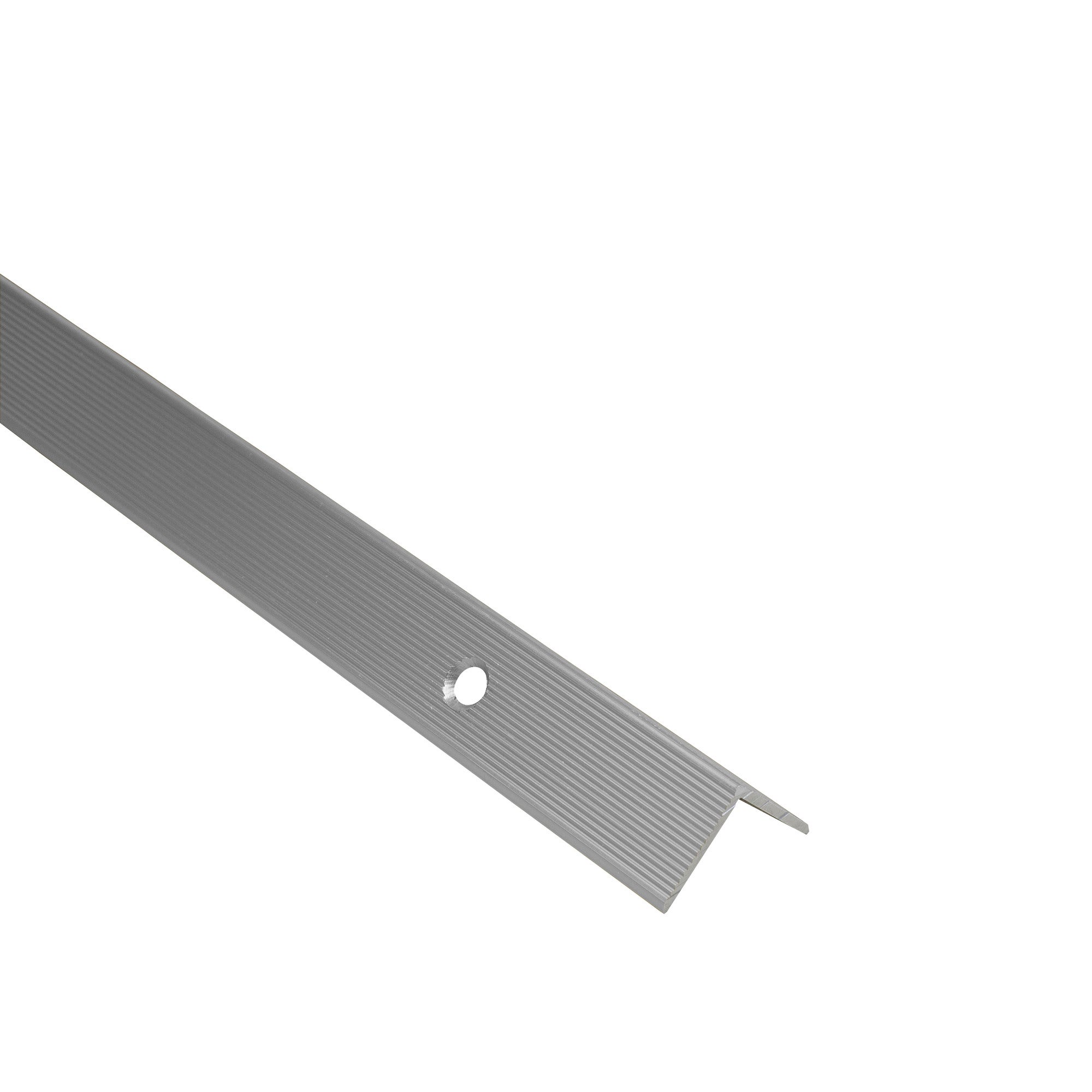 Kątownik schodowy aluminiowy srebrny 20x19x1.5mm 2m