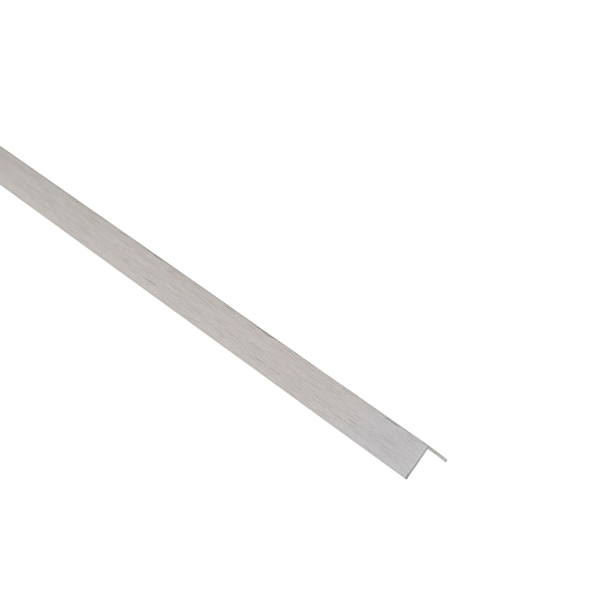 Kątownik aluminiowy szary szczotkowany 10x10x1mm 1m