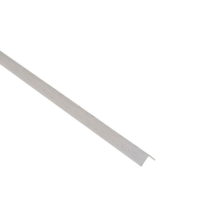 Kątownik aluminiowy szary szczotkowany 10x10x1mm 1m