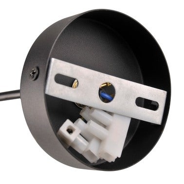 Lampa wisząca BAMBOO 1xGU10, czarna, przewód 1m 4