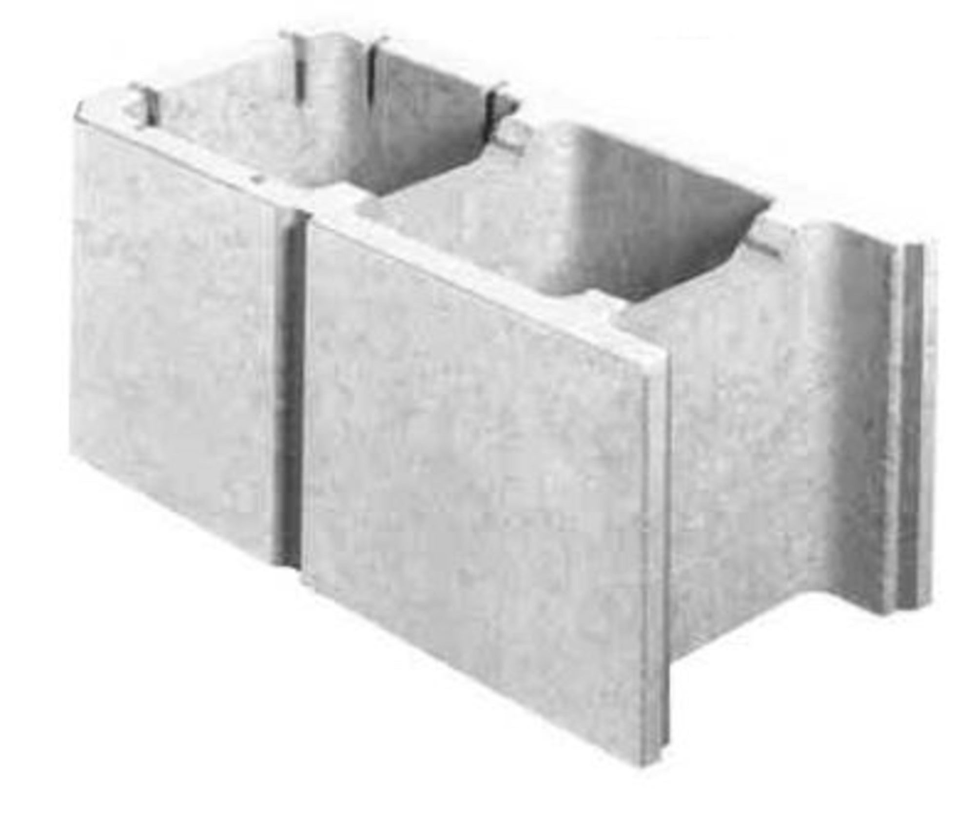 Pustak szalunkowy narożny 24x24x50 cm Brukdom