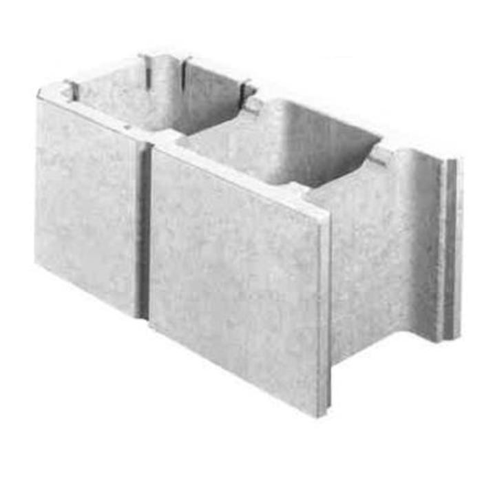 Pustak szalunkowy narożny 24x24x50 cm Brukdom