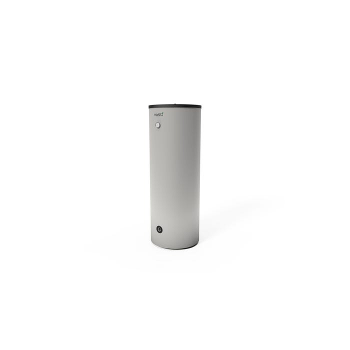 Wymiennik Vasti VSP-ZN-200-PC do pomp ciepła 200 l, 2 wężownice