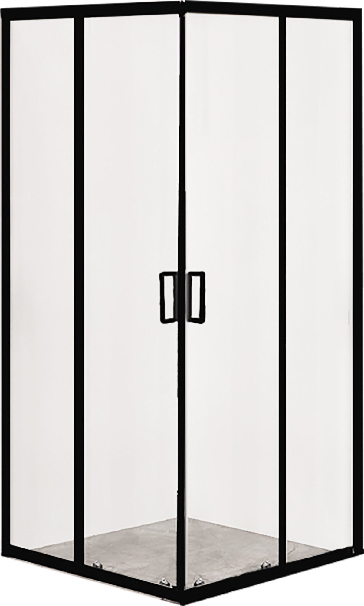 Kabina prysznicowa Aveeo Luftiga 80 x 80 cm czarna
