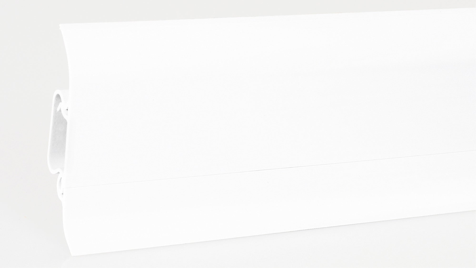 Listwa przypodłogowa Optima LP55 2500x60x21 Biały połysk