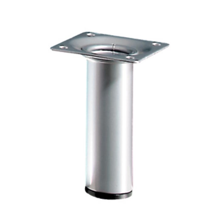 Noga meblowa D30x100 mm wykończenie aluminium
