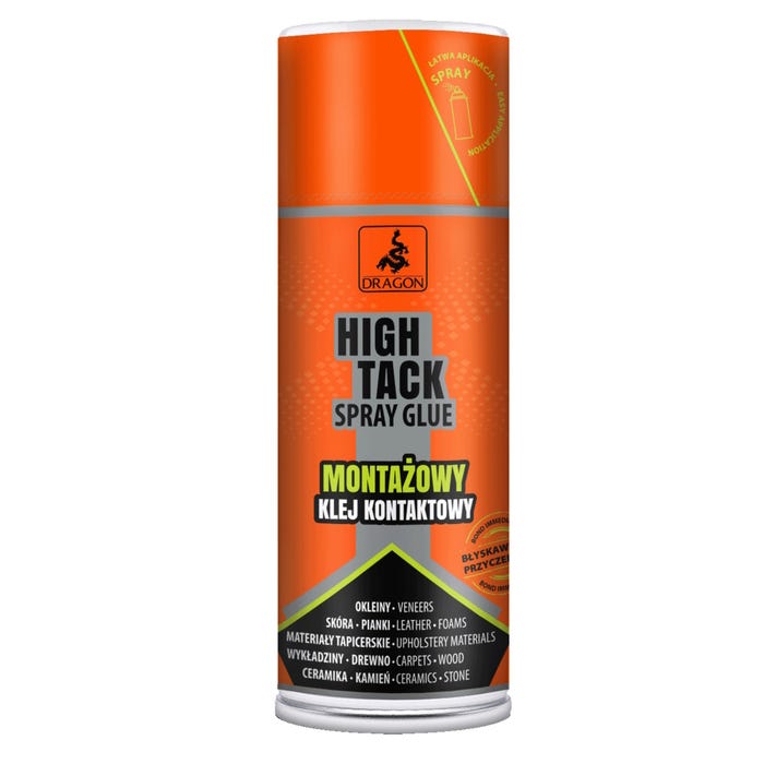 Klej High Tack montażowy Dragon spray 400 ml