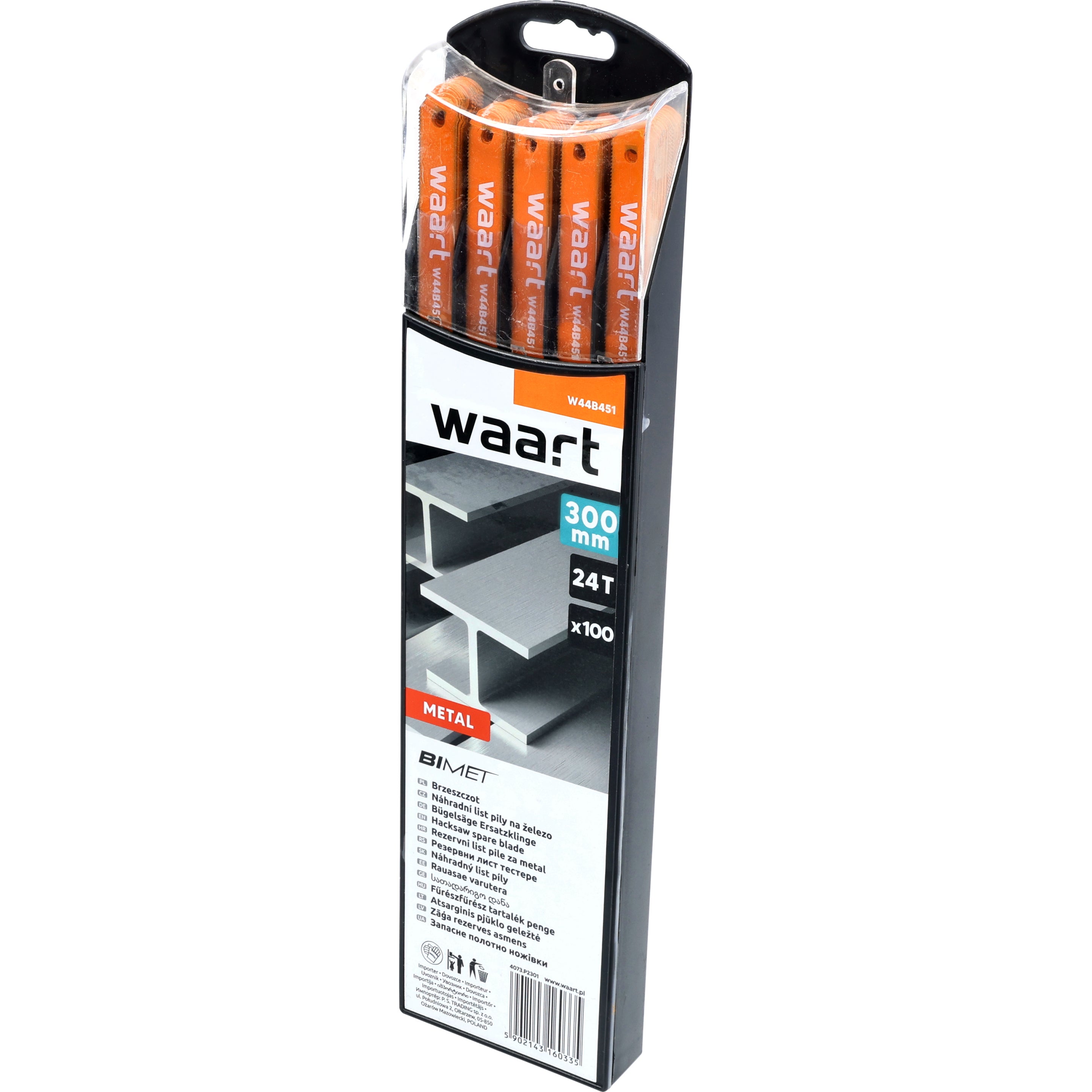 Brzeszczot bimetaliczny 125 mm 1