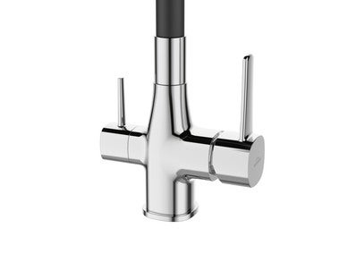 Bateria kuchenna Glamour z filtrem czarna/chrom 3