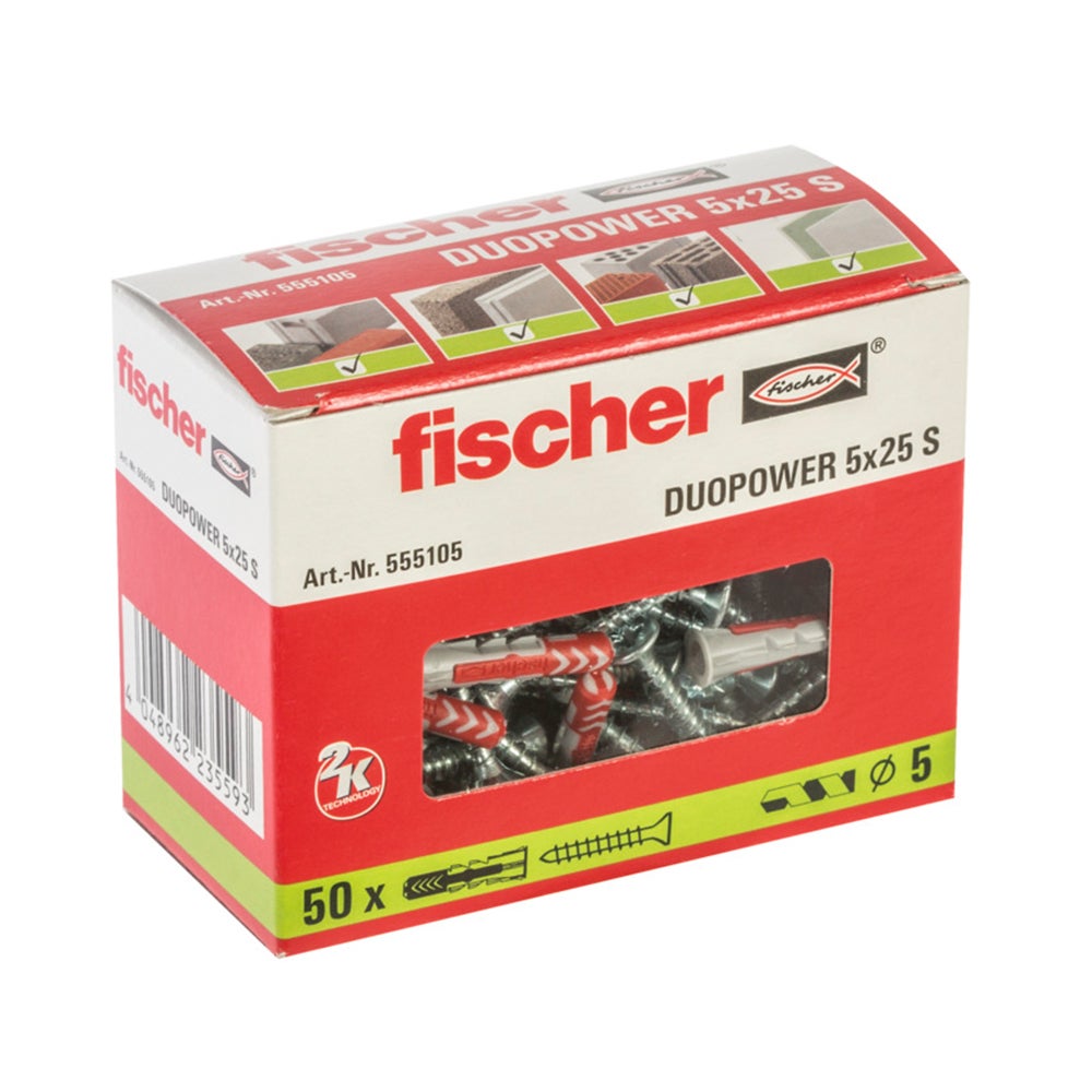 Kołek Duopower 5x25 mm (50 szt.) 2