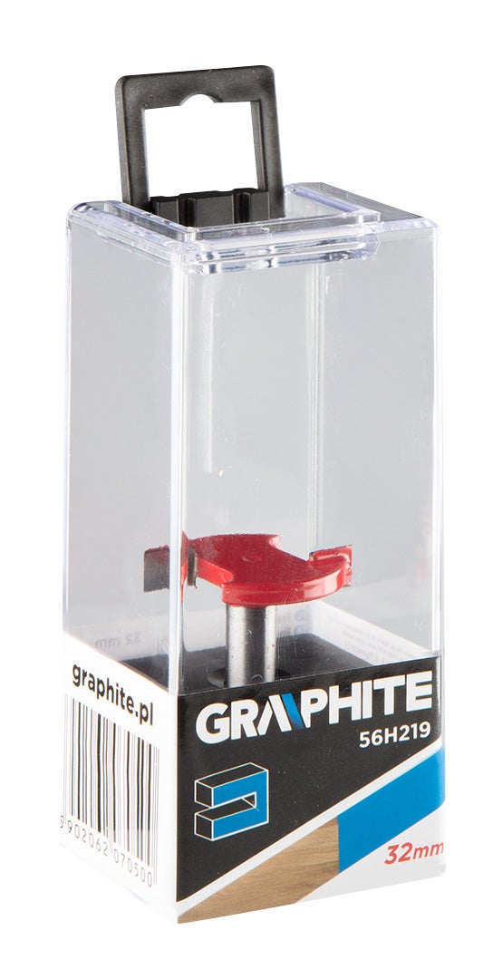 Frez do wpustów 32x6,35 mm, trzpień 8 mm 4