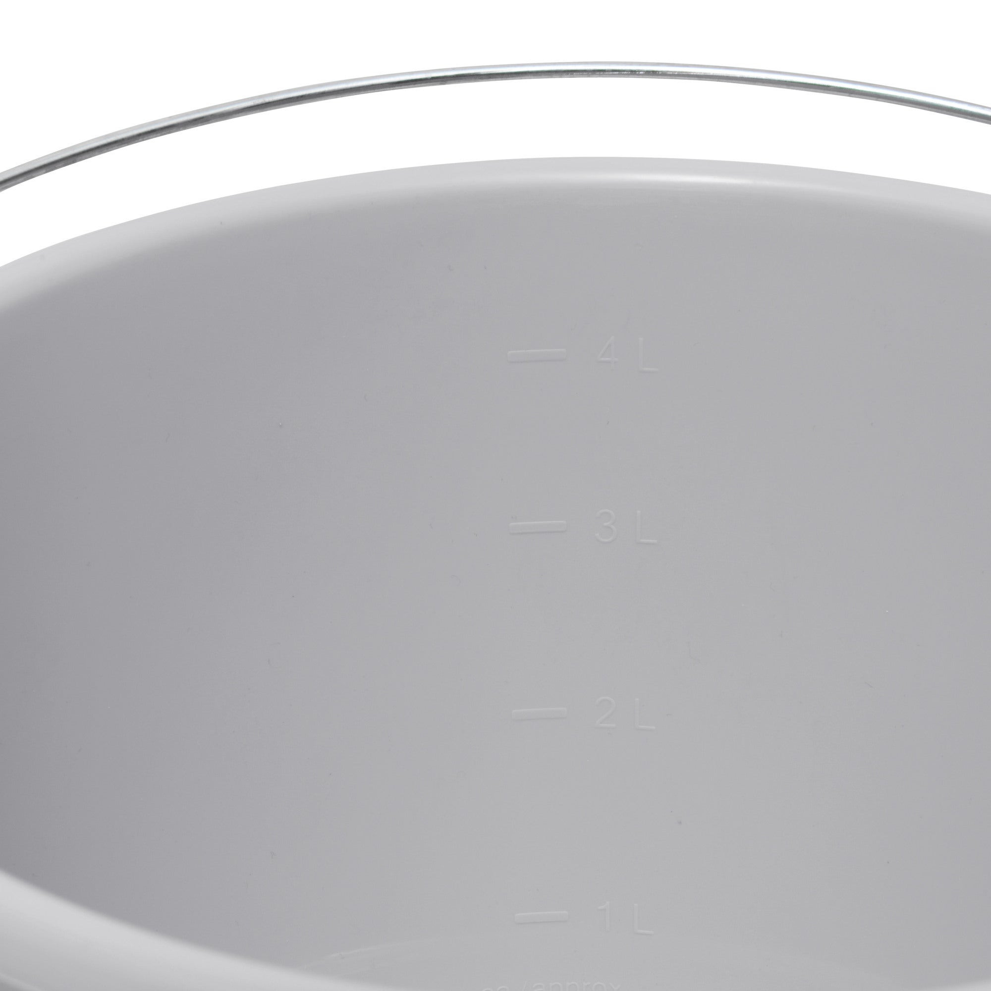 Wiadro z uchwytem metalowym 5 l  3