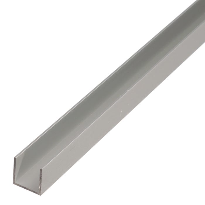 Ceownik aluminium anodowane 1000x15x8x1.5x12.0 mm