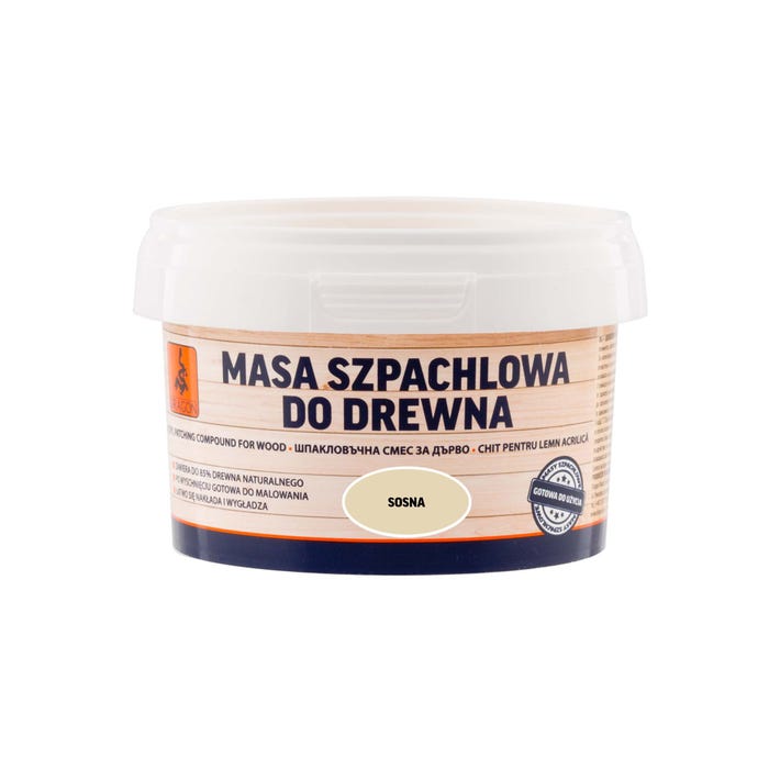 Szpachla do drewna Dragon sosna 0,25kg