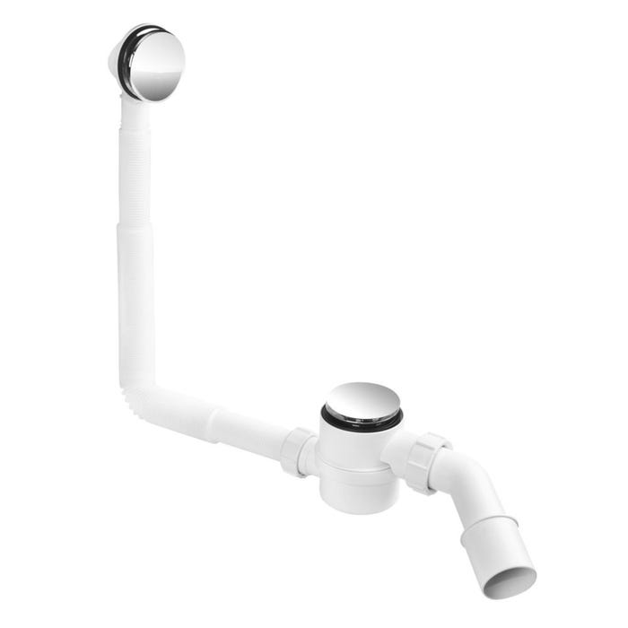 Syfon wannowy klik-klak 70 mm chrom