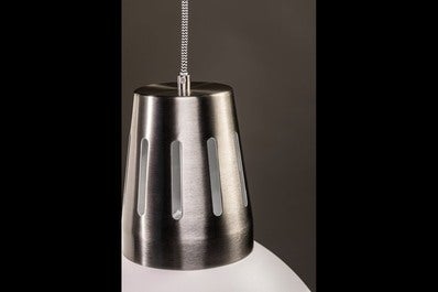 Oprawa sufitowa ARTEMIA L 1x E27, biały, średnica 34,5cm, materiał metal 1