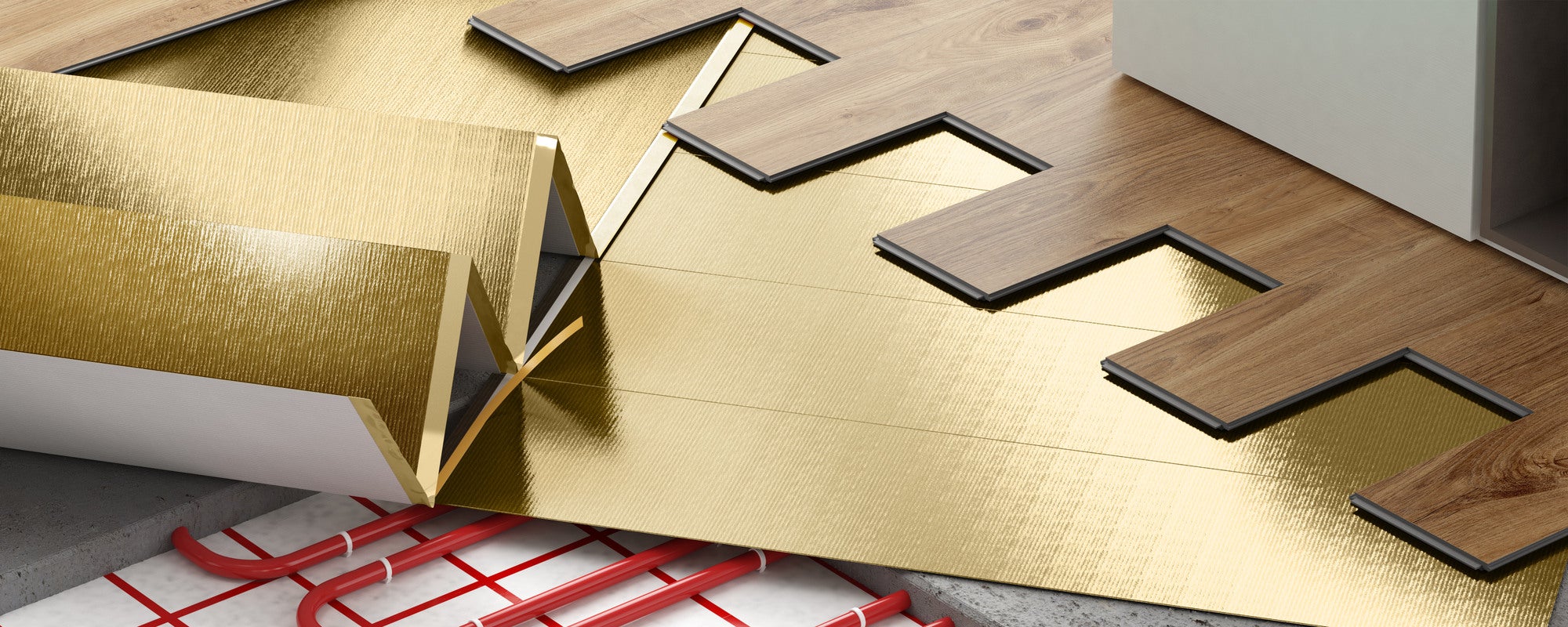 Podkład pod panele winylowe VILO EXPRESS SPC gr.1,5mm