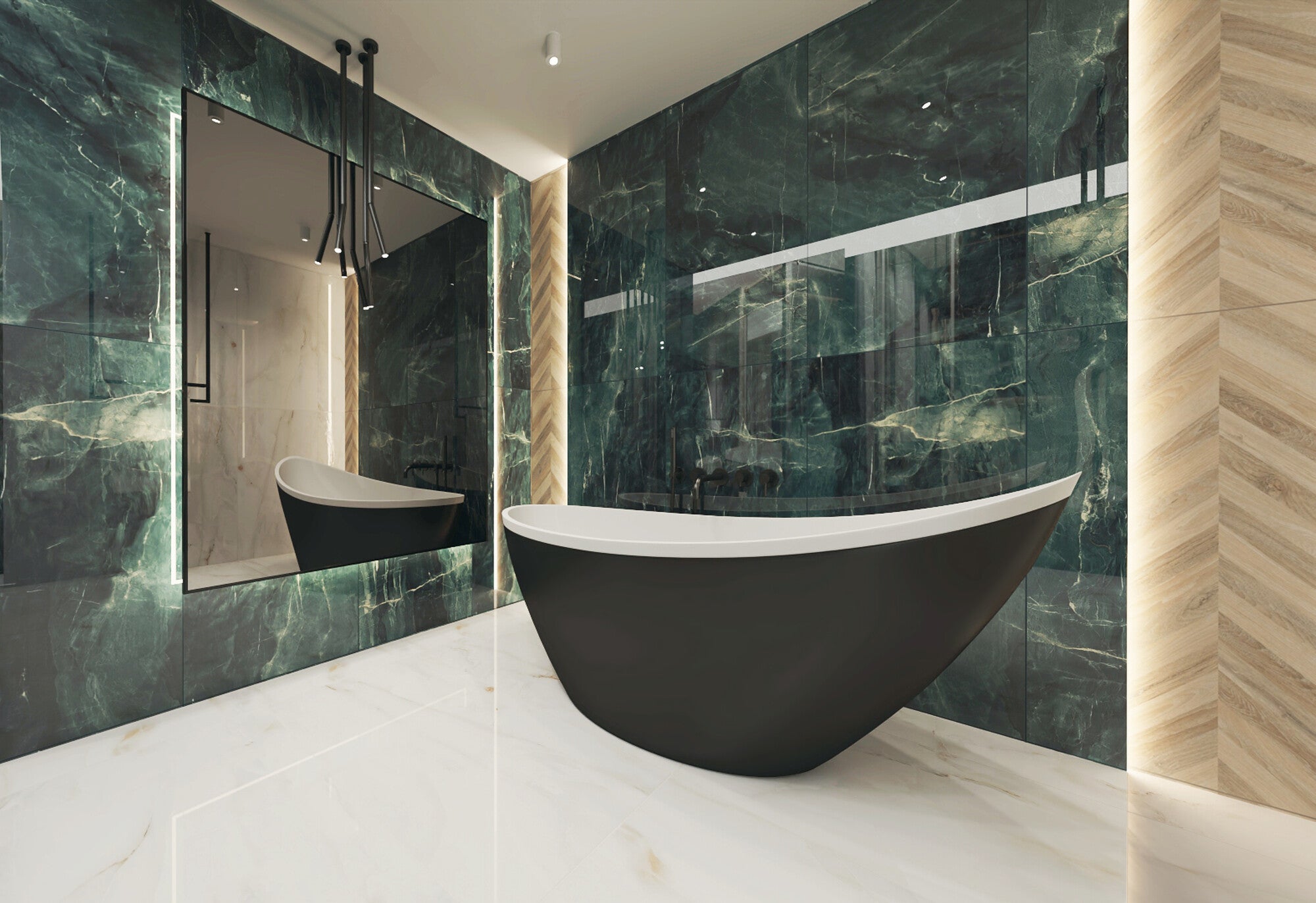 Gres polerowany Nicea Green 60x120 cm 1.44 m2 3