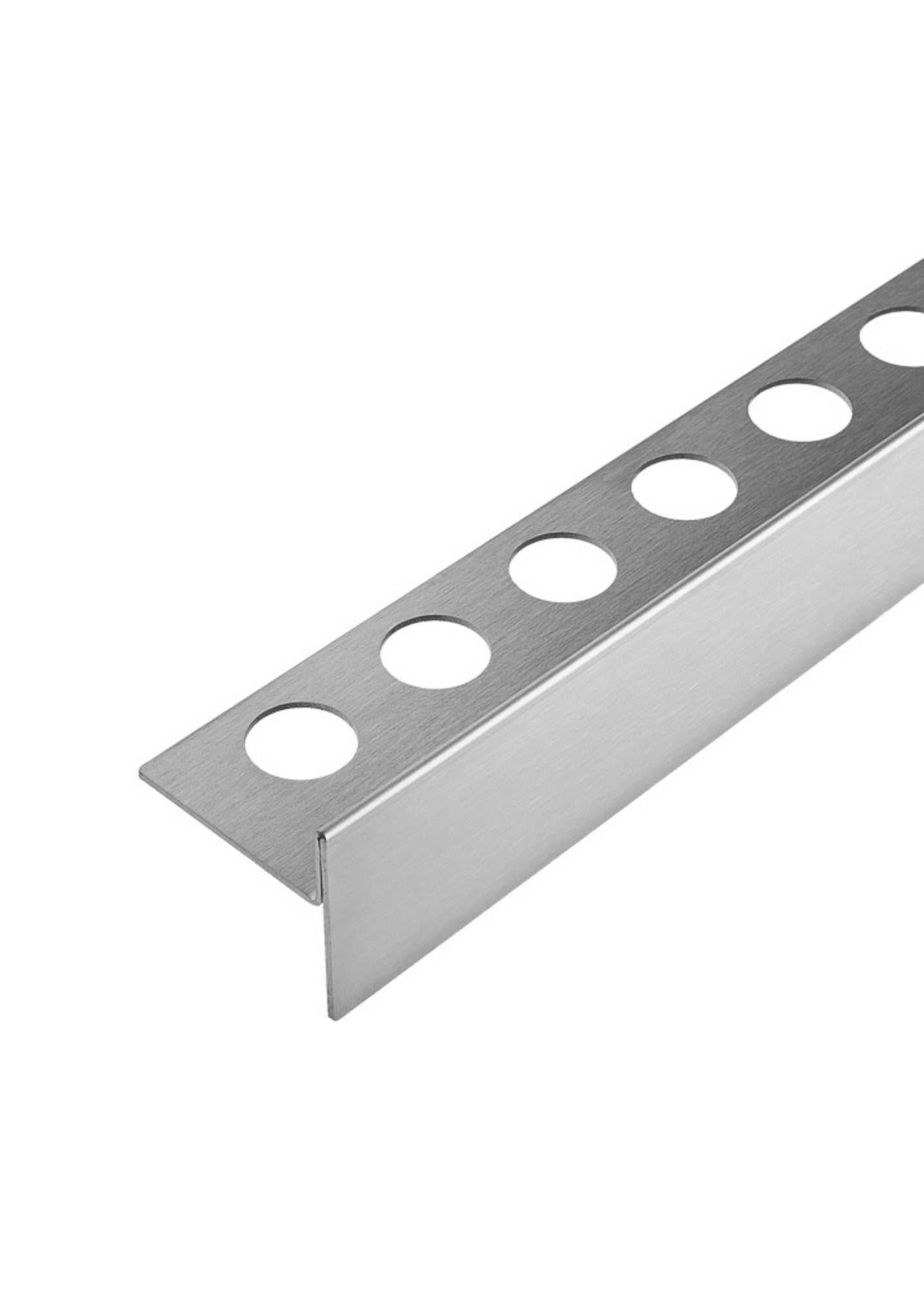 Listwa spadkowa podłogowa prawa 120 cm inox 2