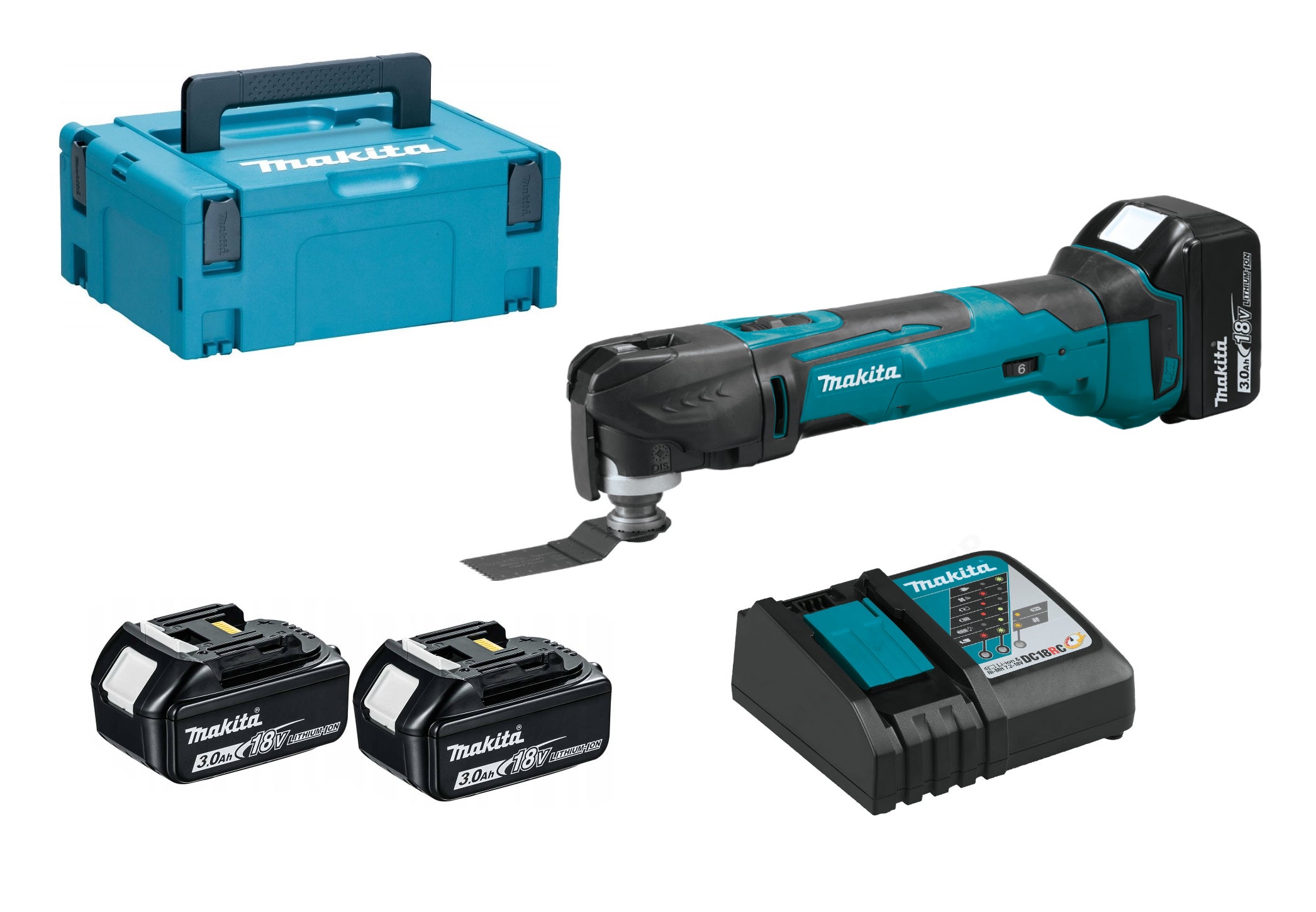 Urządzenie wielofunkcyjne 18V DTM51RFJX1 Makita / 2 x 3,0Ah 2