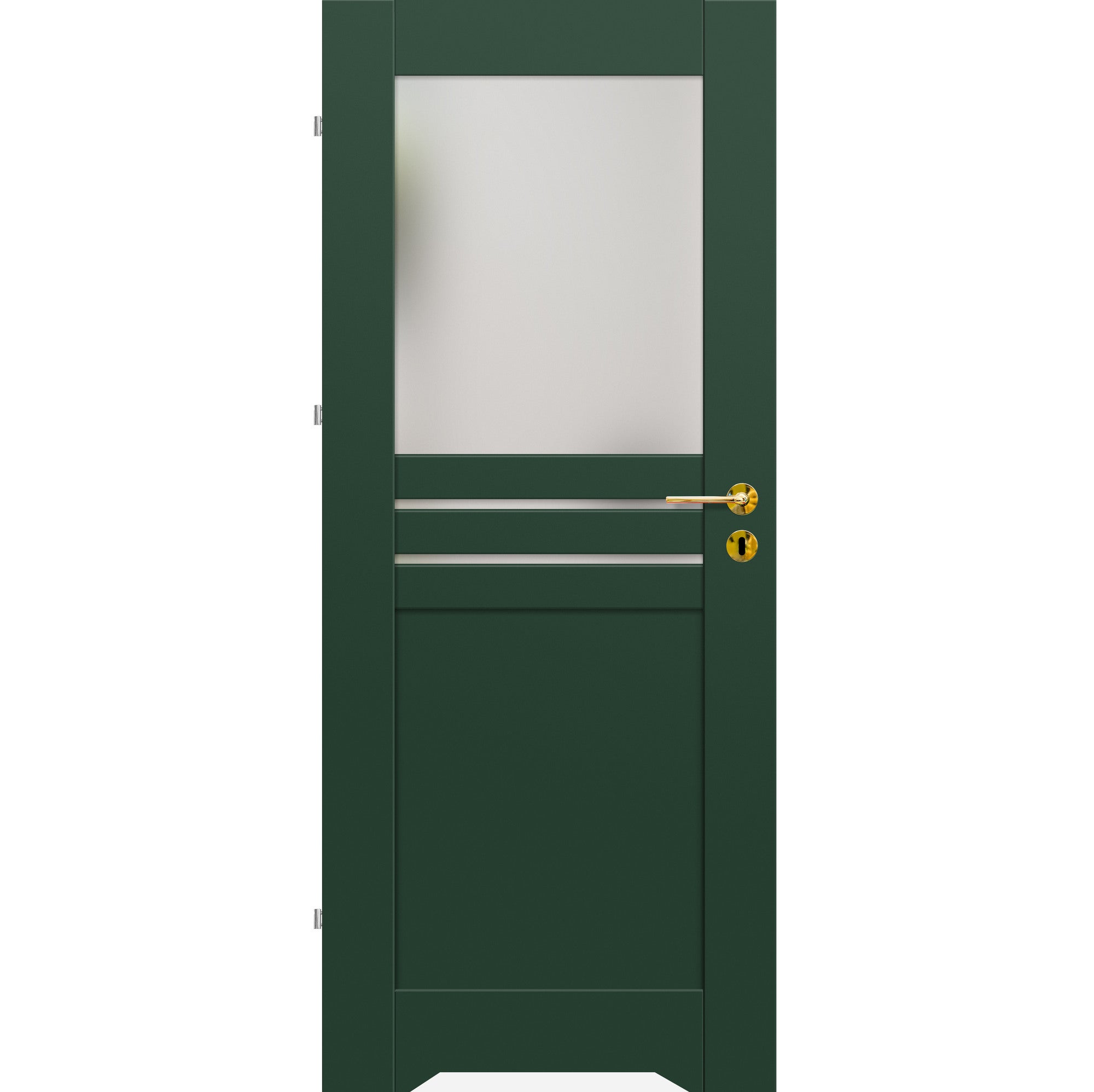 Skrzydło łazienkowe Juka 70 lewe ciemnozielone