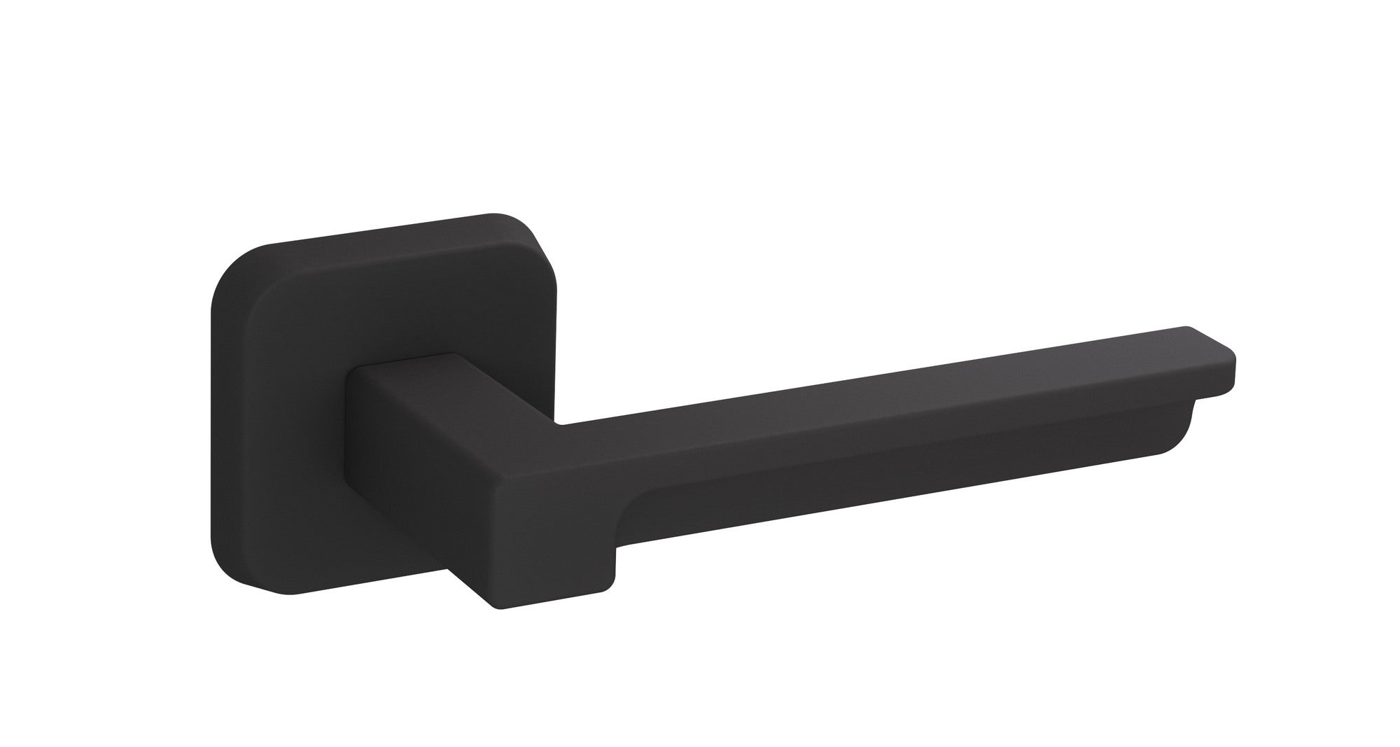 Klamka Alex Lux na rozecie czarna